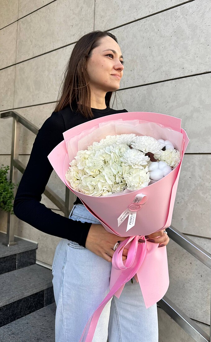  Белоснежный букет