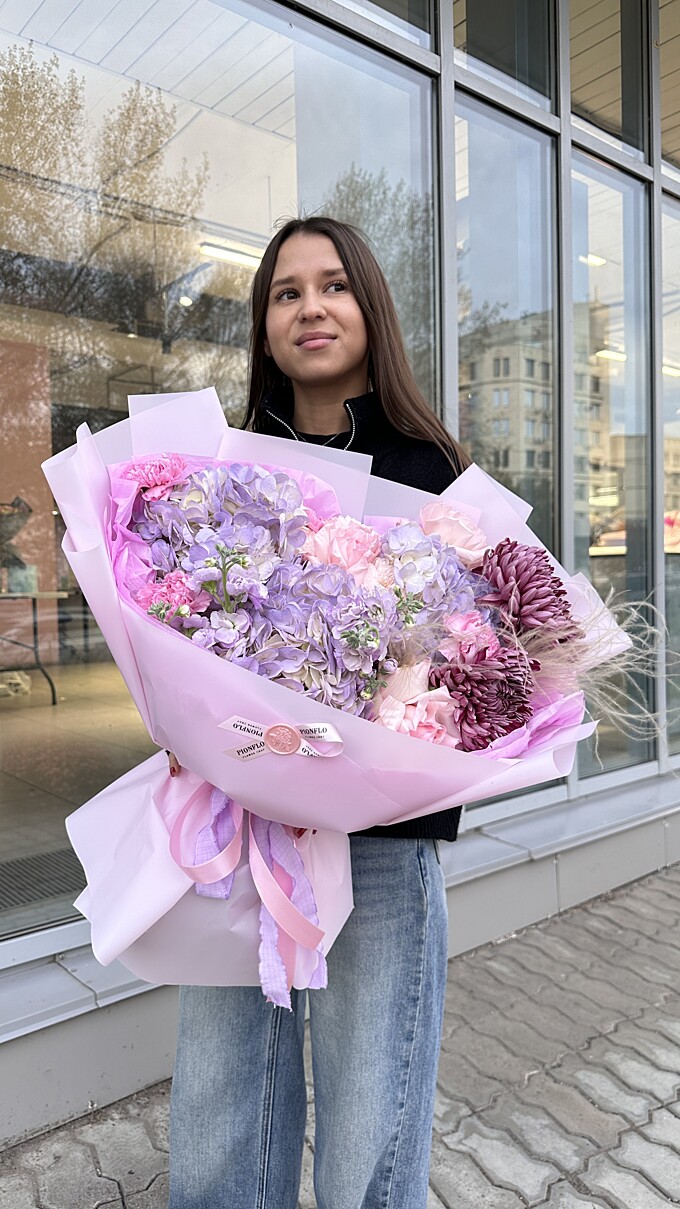  Букет  Бигуди в объятиях природы