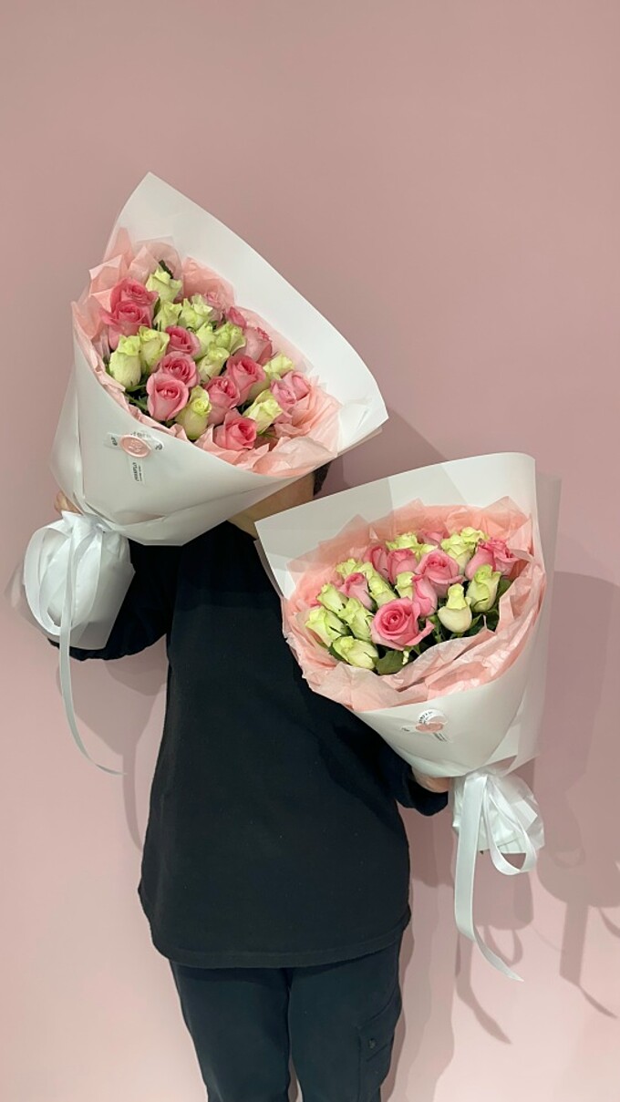  Букет из 25 кенийских роз
