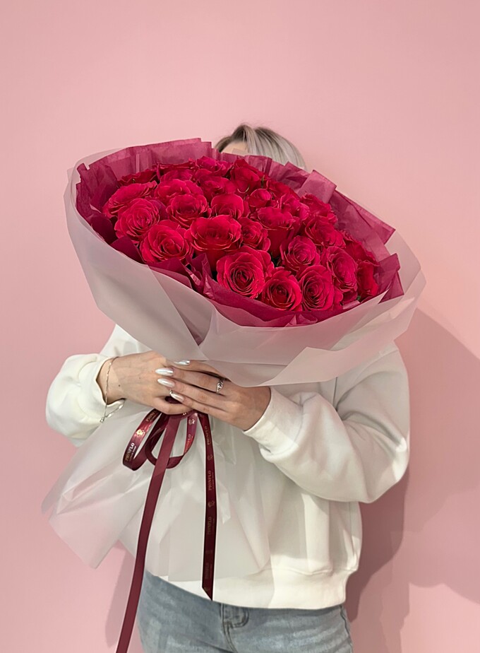  Букет из 31 кенийской розы