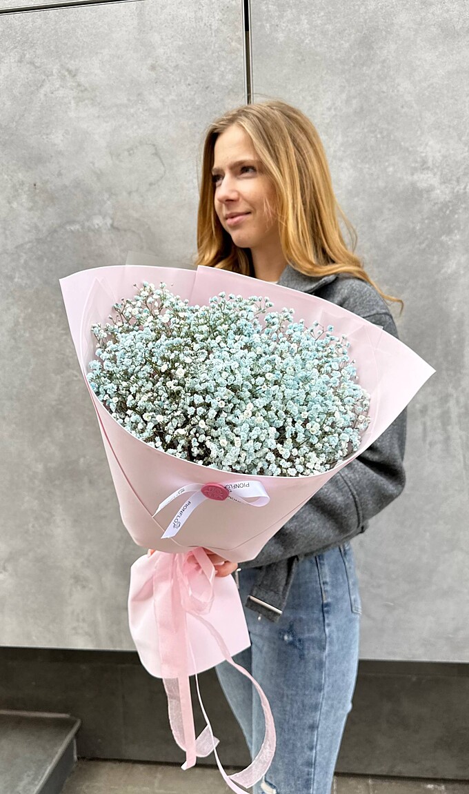  Букет из гипсофилы