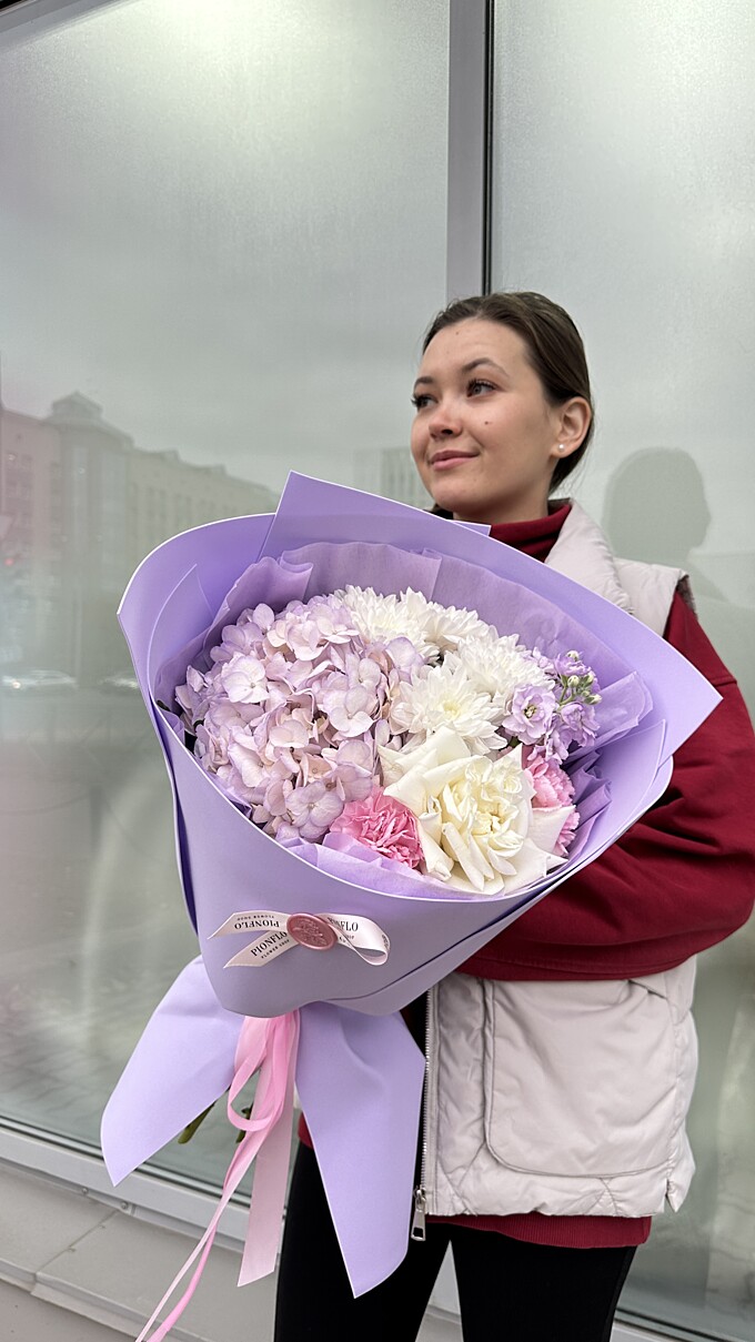  Черничное мороженное