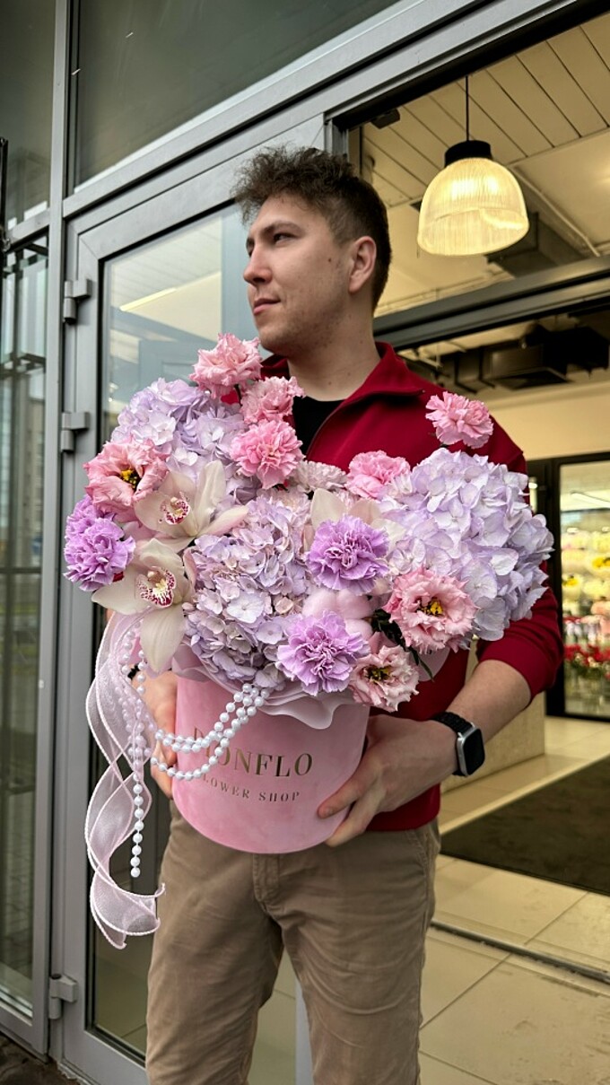  Гортензии и Эустомы