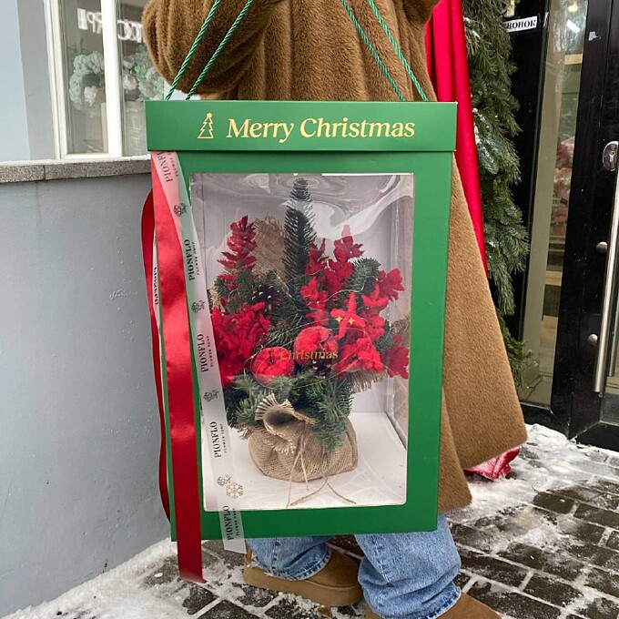  Композиция "Подарок на Рождество"