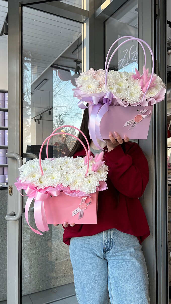  Композиция с хризантема