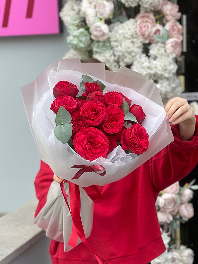  Букет  Красные розы для любимой