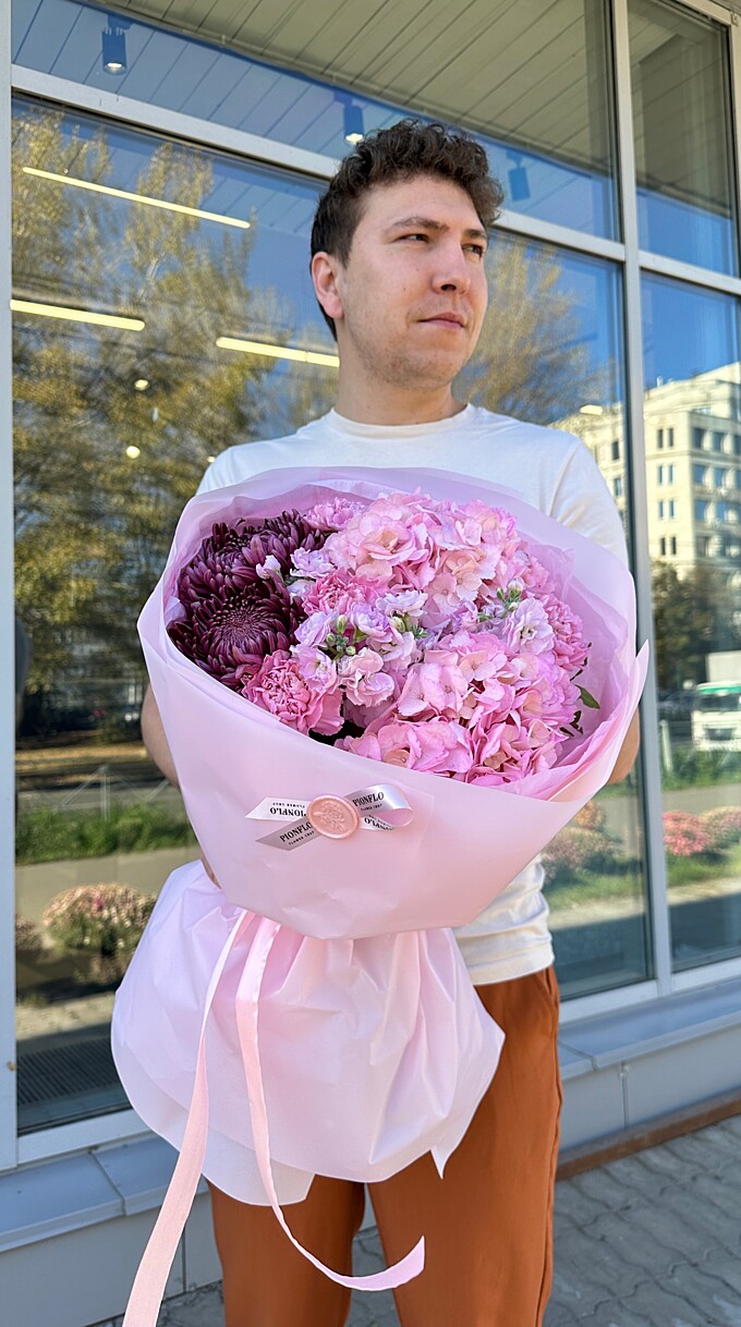  Букет  Ласковые вихри