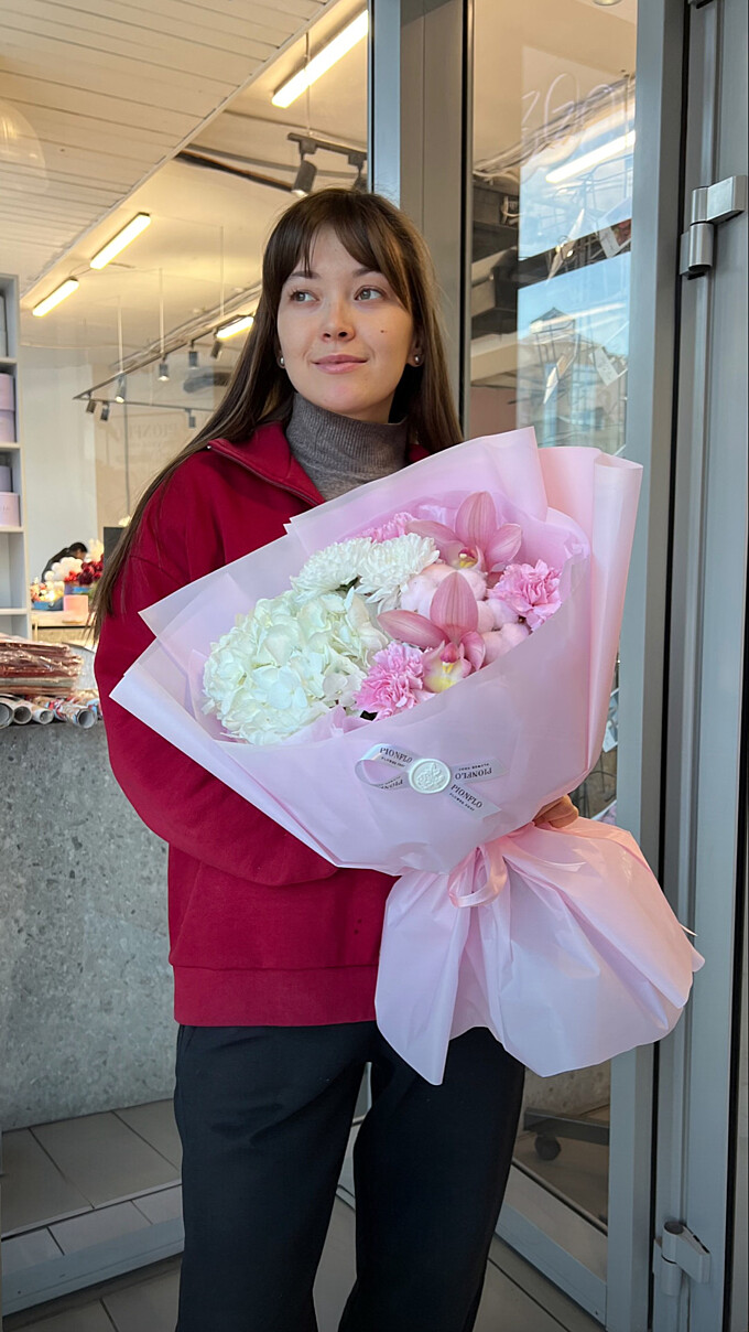  Букет  Ласковый рассвет