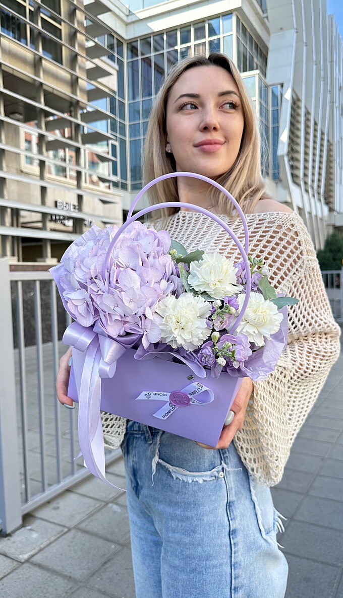  Лавандовая композиция