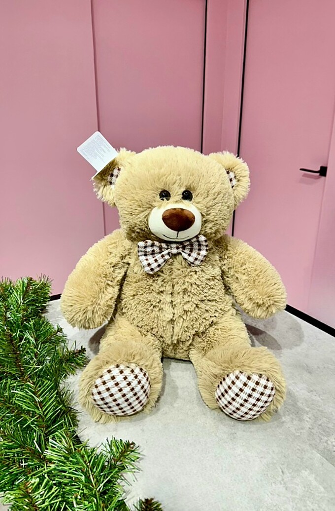  Медведь Тоффи кофейный