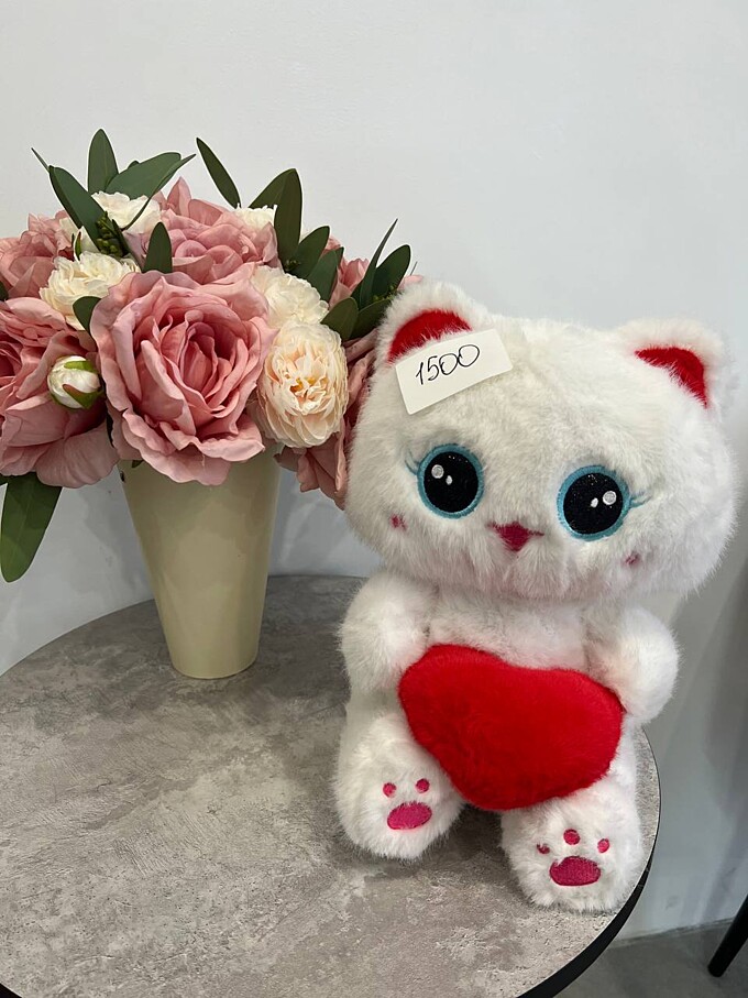  Мягкая игрушка котик от PIONFLO