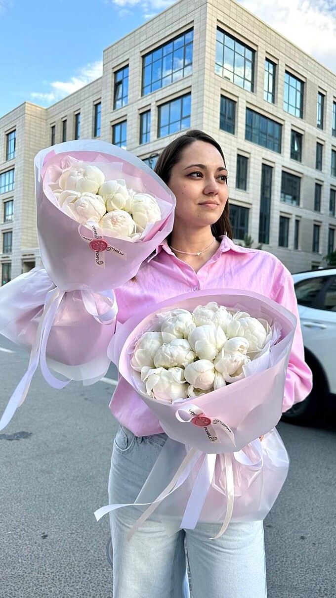  Невероятные нежные пионы