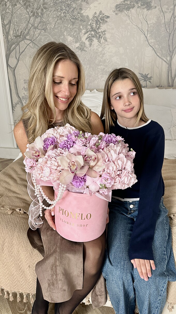  Нежная композиция для мамы от PIONFLO