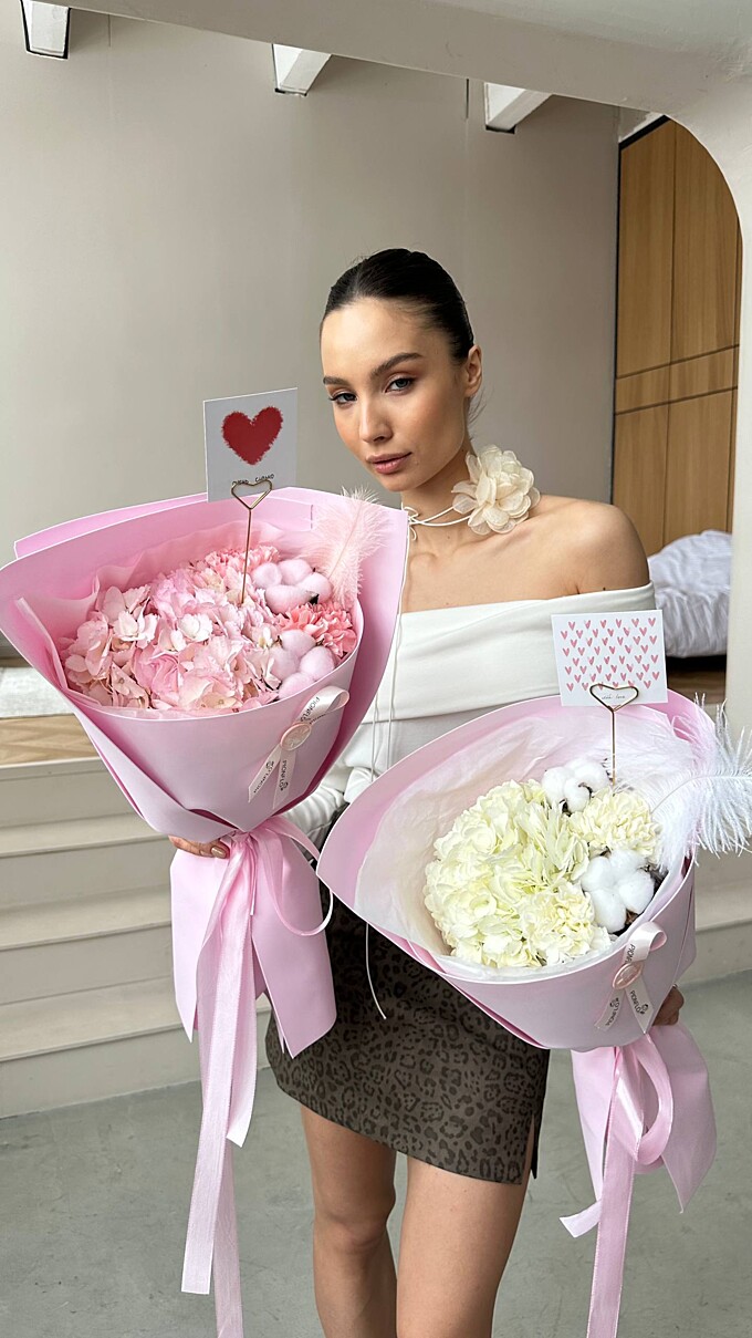  Нежные букеты