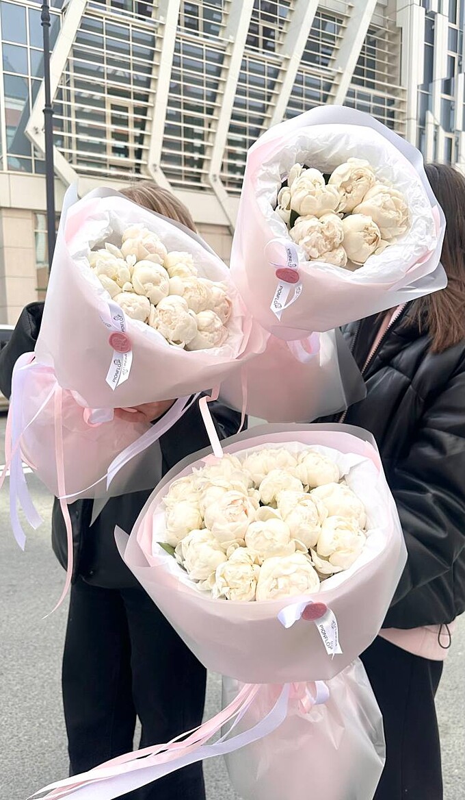  Пломбирные пионы