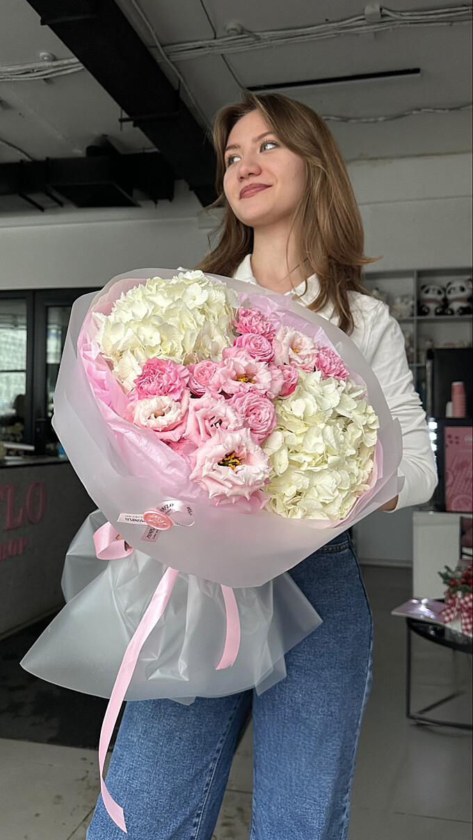  Букет  Сердечные ноты