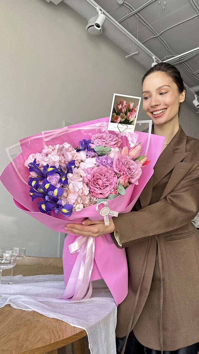  Сочный букет от PIONFLO