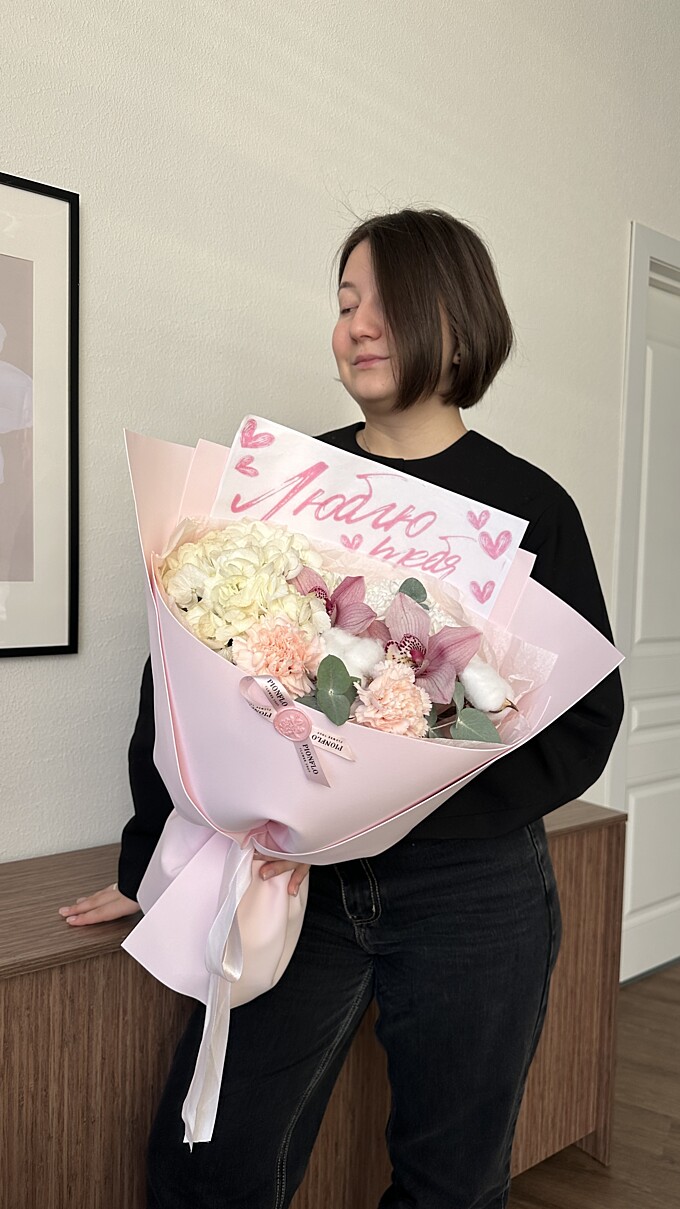  Букет  Шёлковые мечты