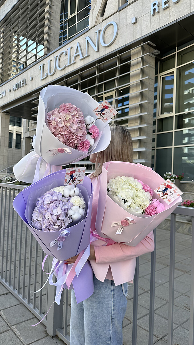  Букет  милые