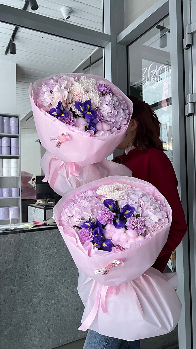  Весенний с ирисами от PIONFLO