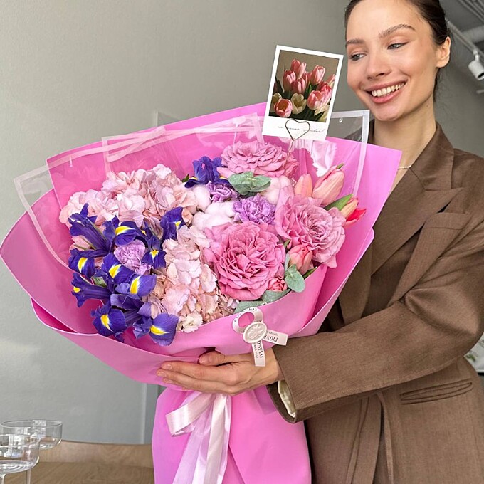  Ягодный букет к 8 марта