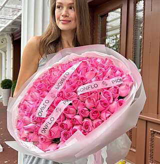 Букет из 101 розы