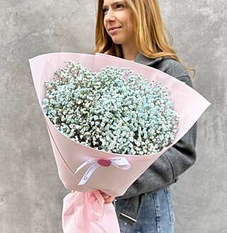 Букет из гипсофилы