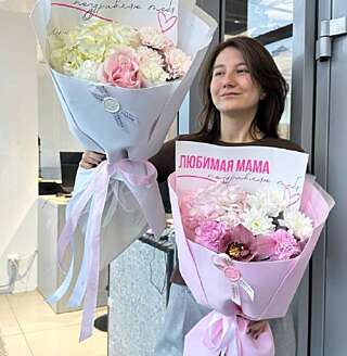 Букет в подарок ко Дню Мамы