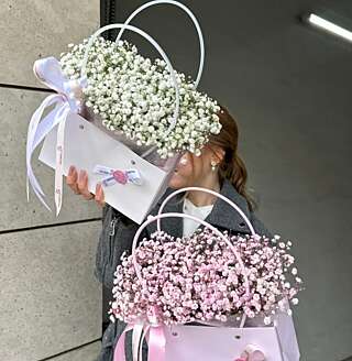 Гипсофила в коробочке