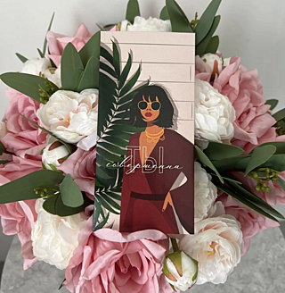 Конверт ТЫ СОВЕРШЕННА от PIONFLO