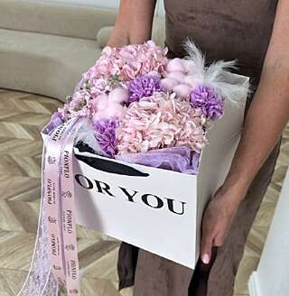 Лавандовая композиция для мамы