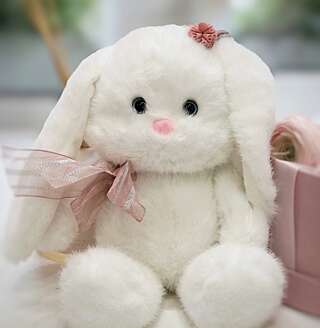 Мягкая игрушка заяц от PIONFLO