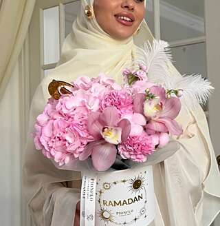 Нежная композиция с орхидеями от PIONFLO