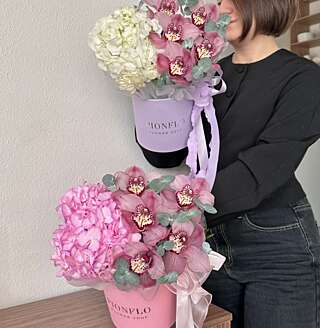 Нежные композиции на 14 февраля от PIONFLO