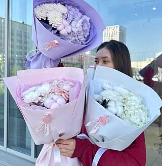 Нежный букет цветов