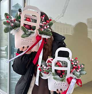 Новогодние сумочки от PIONFLO