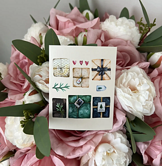 Открытка ПОДАРОК от PIONFLO