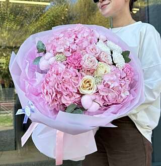 Сборный нежный букет