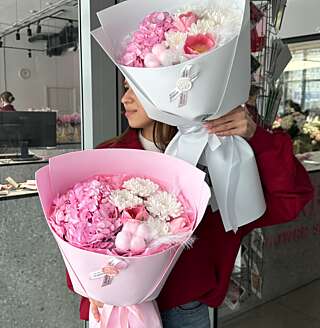 Сборный весенний букет от PIONFLO