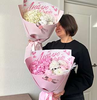 Сердце в лепестках