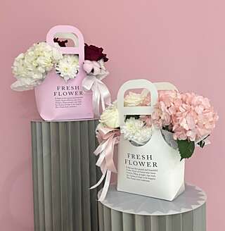 Сумочки с гортензией