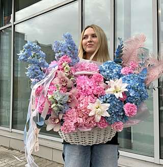 Wow композиция из цветов