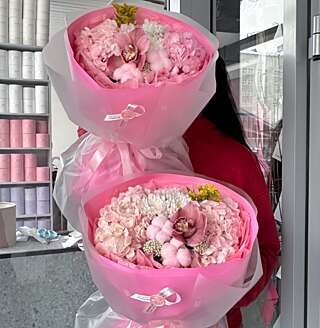 Зефирный букет для любимой от PIONFLO