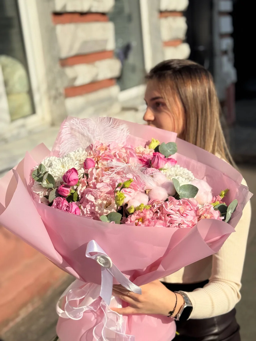 Розовый зефир