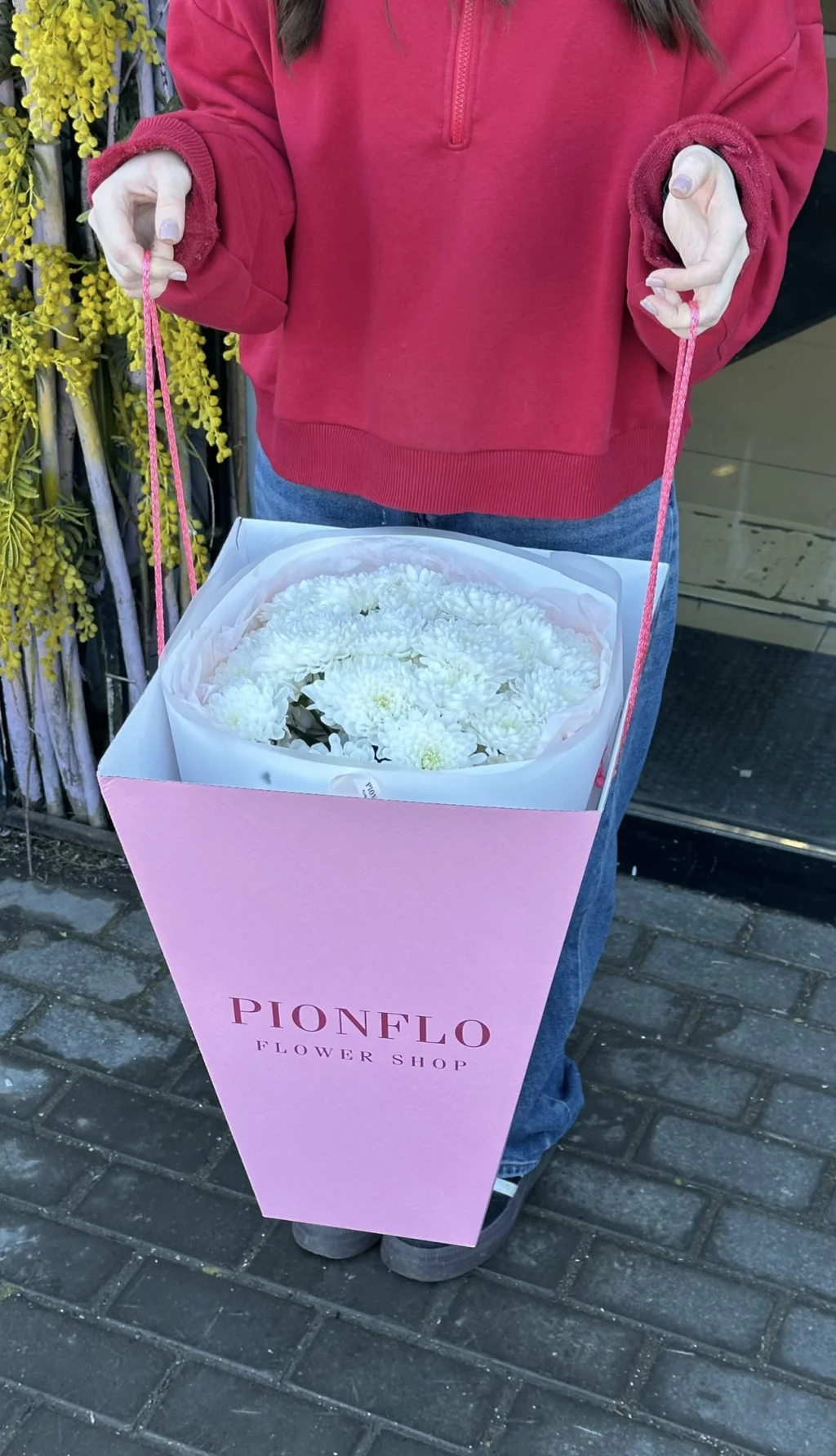 Очаровательное облачко хризантем