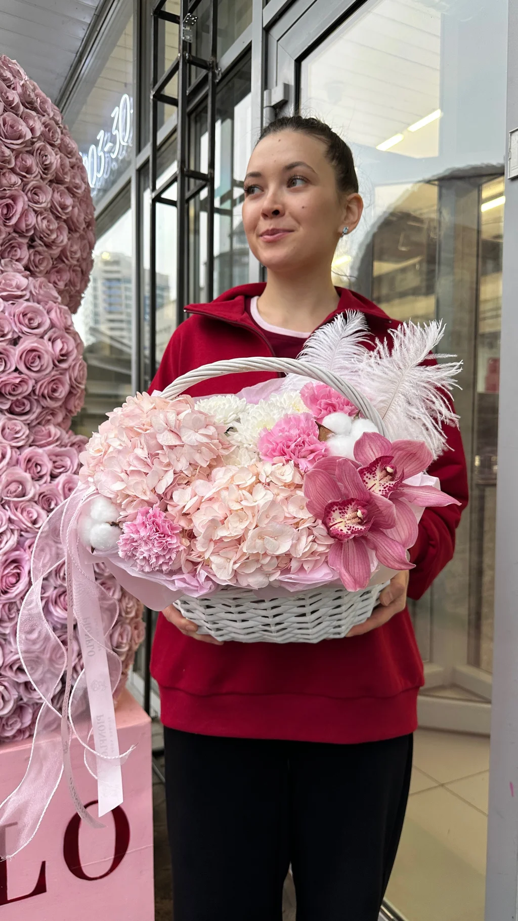Цветочная корзинка