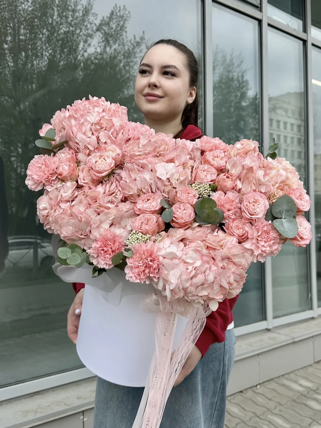 WOW-композиция "Персиковый закат"