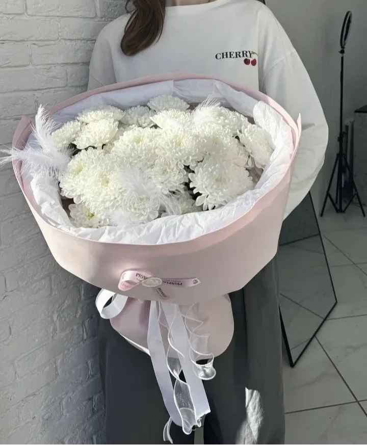 Розовое облако с сахарными перьями
