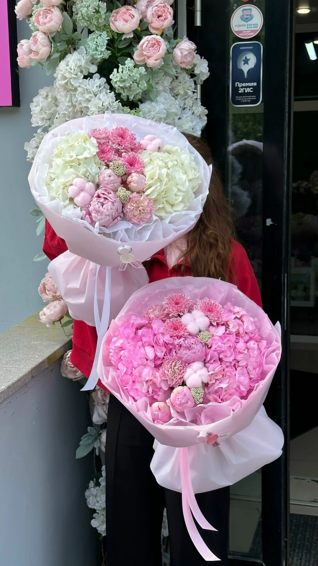 Зефирные сестрички с пионами