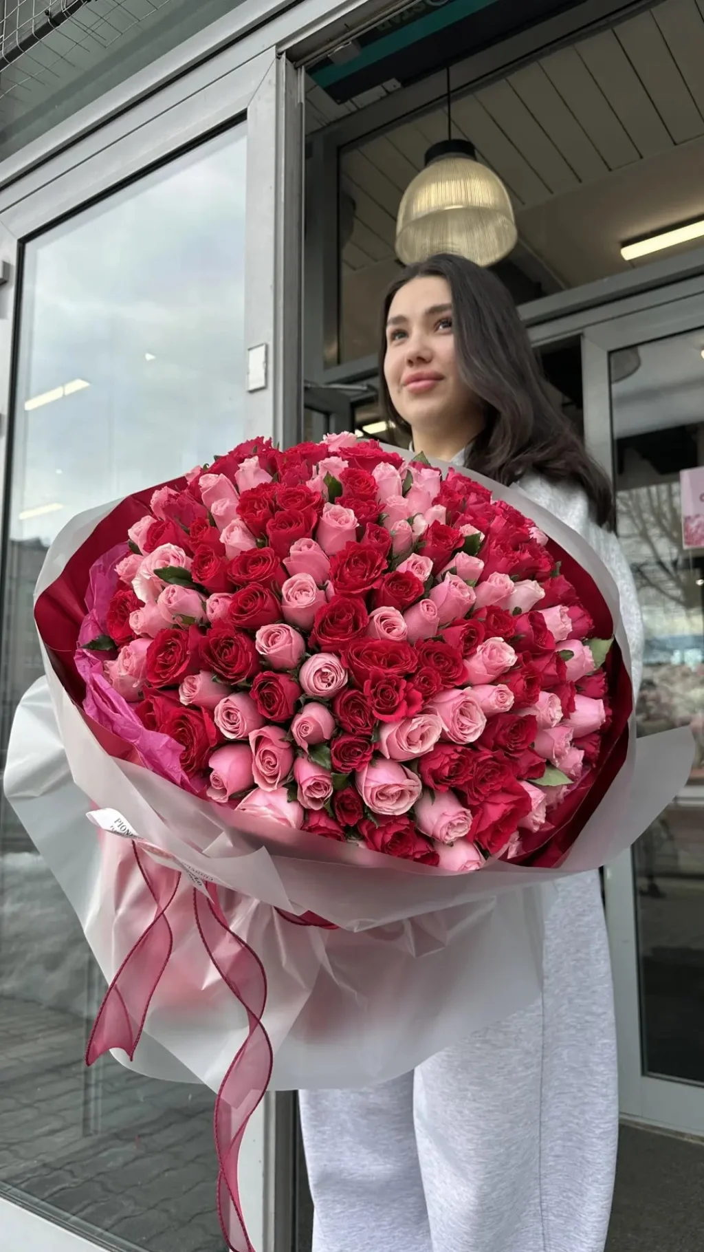 Букет из 101 розы